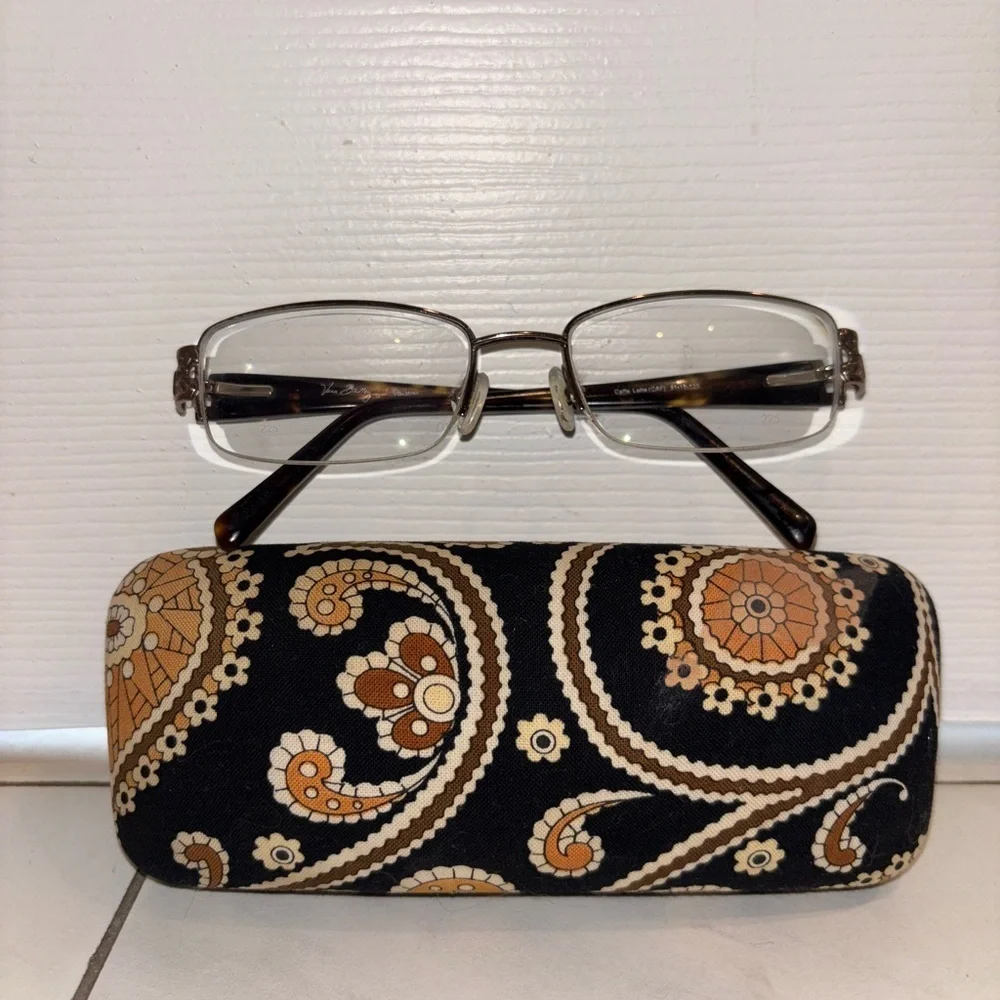 Vera Bradley Caffe Latte 3030 51-18-135 Glasses